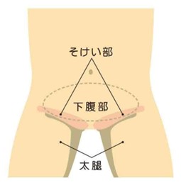 鼠径部とはどこ？大腿付け根の部分